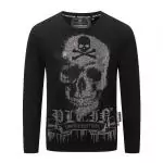 pullover philipp plein homme coton pullover round neck skull